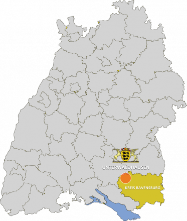 Lagekarte Baden-Württemberg